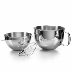 KitchenAid Stand Mixer Bowl Pack (Set Of 2) | Fits 5-Quart & 6-Quart KitchenAid Bowl-Lift Stand Mixers