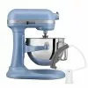 KitchenAid 6-Quart Pro 600 Bowl-Lift Stand Mixer | Matte Vintage Blue + Flex Edge Beater -Frying, Grilling & Cooking Shop ekb kp26m1xvb fe