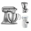 KitchenAid 5-Quart Artisan Tilt-Head Stand Mixer | Contour Silver + Ultimate Baker's Bundle -Frying, Grilling & Cooking Shop ekb ksm150pscu baker