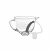 KitchenAid 3.5-Quart Glass Bowl + Flex Edge Beater | Fits 3.5-Quart KitchenAid Artisan Mini Tilt-Head Stand Mixers -Frying, Grilling & Cooking Shop ekb ksm35gb kfe35t