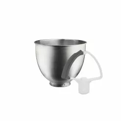 KitchenAid 3.5-Quart Brushed Stainless Steel Bowl + Flex Edge Beater | Fits 3.5-Quart KitchenAid Artisan Mini Tilt-Head Stand Mixers