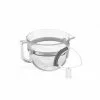 KitchenAid 6-Quart Glass Bowl + Flex Edge Beater | Fits 6-Quart KitchenAid Pro 6500 Design Series Stand Mixers -Frying, Grilling & Cooking Shop ekb ksmf6gba kfef6l