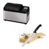 Zojirushi Virtuoso Plus 2 Lb Bread Machine + Bread Slicing Accessories Bundle -Frying, Grilling & Cooking Shop ekb zovirtuosokit