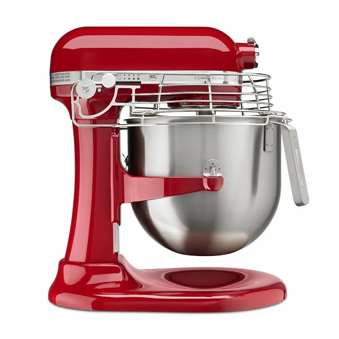 KitchenAid Commercial 8-Quart Bowl-Lift Stand Mixer With Bowl Guard | Empire Red 3 KitchenAid Commercial 8-Quart Bowl-Lift Stand Mixer With Bowl Guard | Empire Red