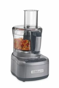 Cuisinart Elemental 8-Cup Food Processor | Gun Metal -Frying, Grilling & Cooking Shop fp 8gm 4 1