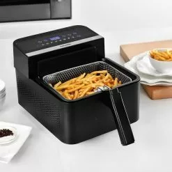 Kalorik 2-in-1 Digital Air & Deep Fryer | Black -Frying, Grilling & Cooking Shop ft 45418 g