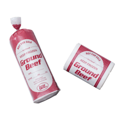 LEM 2 Lb. Ground Beef Bags | 1000 Count