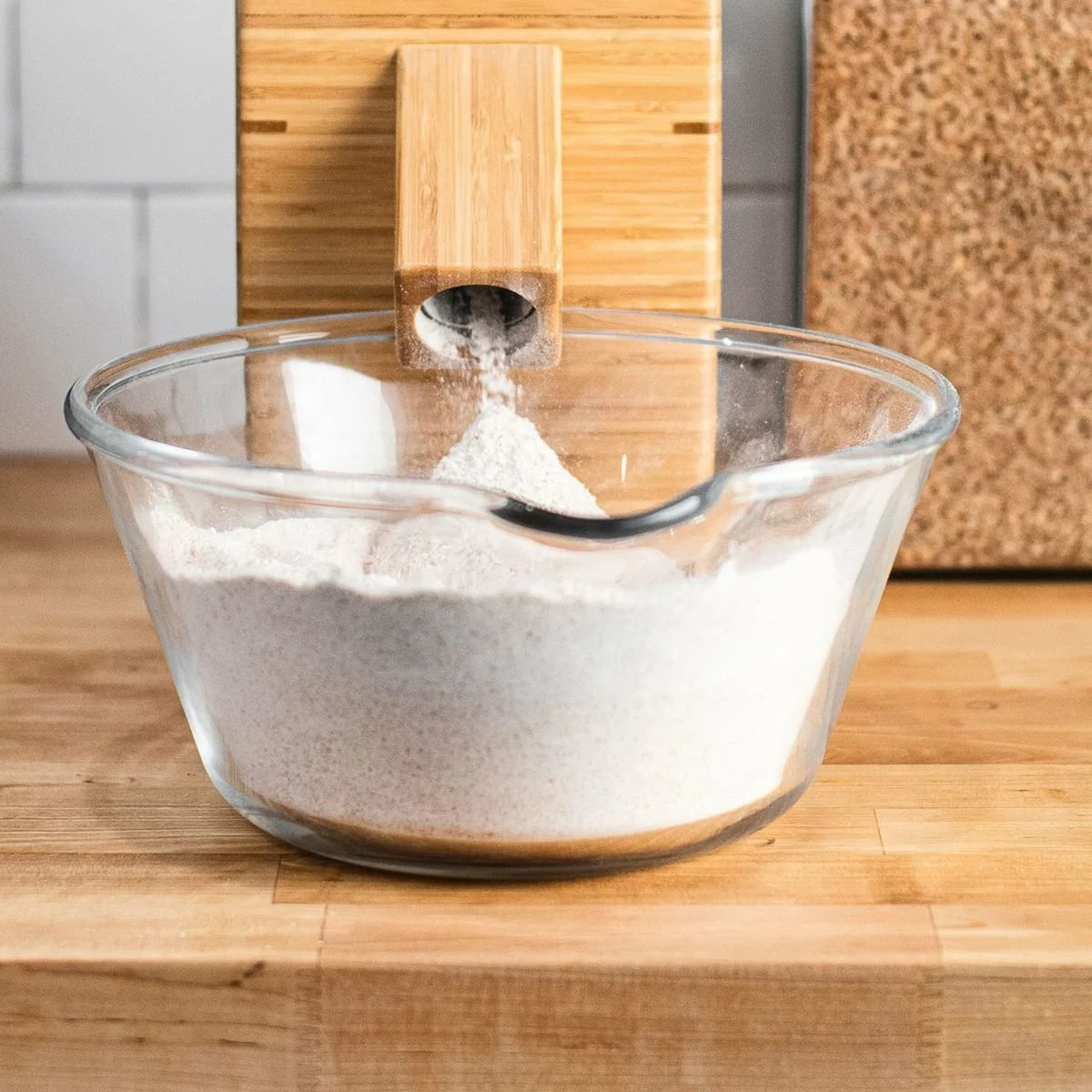 NutriMill Harvest Grain Mill | Powder Sugar White 7 NutriMill Harvest Grain Mill | Powder Sugar White - Image 5