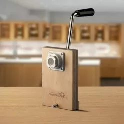 Family Grain Mill Hand Drive Unit -Frying, Grilling & Cooking Shop hand crank base on counter