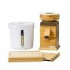 NutriMill Harvest Grain Mill | Gold + Cutting Board & Canister Bundle 1 NutriMill Harvest Grain Mill | Gold + Cutting Board & Canister Bundle -Frying, Grilling & Cooking Shop harvest bundle gold