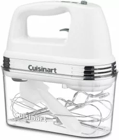 Cuisinart Power Advantage Plus 9-Speed Hand Mixer | White 7 Cuisinart Power Advantage Plus 9-Speed Hand Mixer | White -Frying, Grilling & Cooking Shop hm90s stored popup