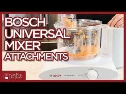 Bosch Universal Plus 6.5 Qt. Mixer + Ice Cream Maker + Tovolo Tilt-Up Ice Cream Scoop & Sweet Treats Tubs Set -Frying, Grilling & Cooking Shop hqdefault 4 7