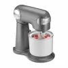 Cuisinart SM-50 Mixer Fruit Dessert & Ice Cream Maker Attachment -Frying, Grilling & Cooking Shop icecream1 2