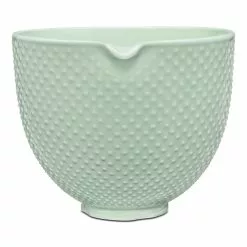 KitchenAid 5-Quart Dew Drop Ceramic Bowl | Fits 4.5-Quart & 5-Quart KitchenAid Tilt-Head Stand Mixers -Frying, Grilling & Cooking Shop jfs84 20 4