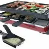 Swissmar Classic Raclette Grill - Cast Iron Red Reversible - 8 Person -Frying, Grilling & Cooking Shop kf 77046 classic raclette red cast iron compressed
