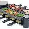 Swissmar Swivel Raclette Grill - 1 Non-Stick & 1 Hot Stone Surface- 8 Person 1 Swissmar Swivel Raclette Grill - 1 Non-Stick & 1 Hot Stone Surface- 8 Person -Frying, Grilling & Cooking Shop kf 77073 swivel raclette black compressed