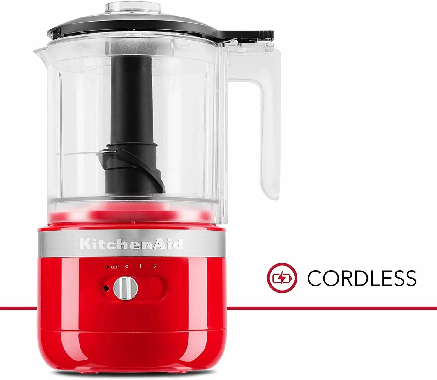 KitchenAid 5-Cup Cordless Food Chopper | Passion Red