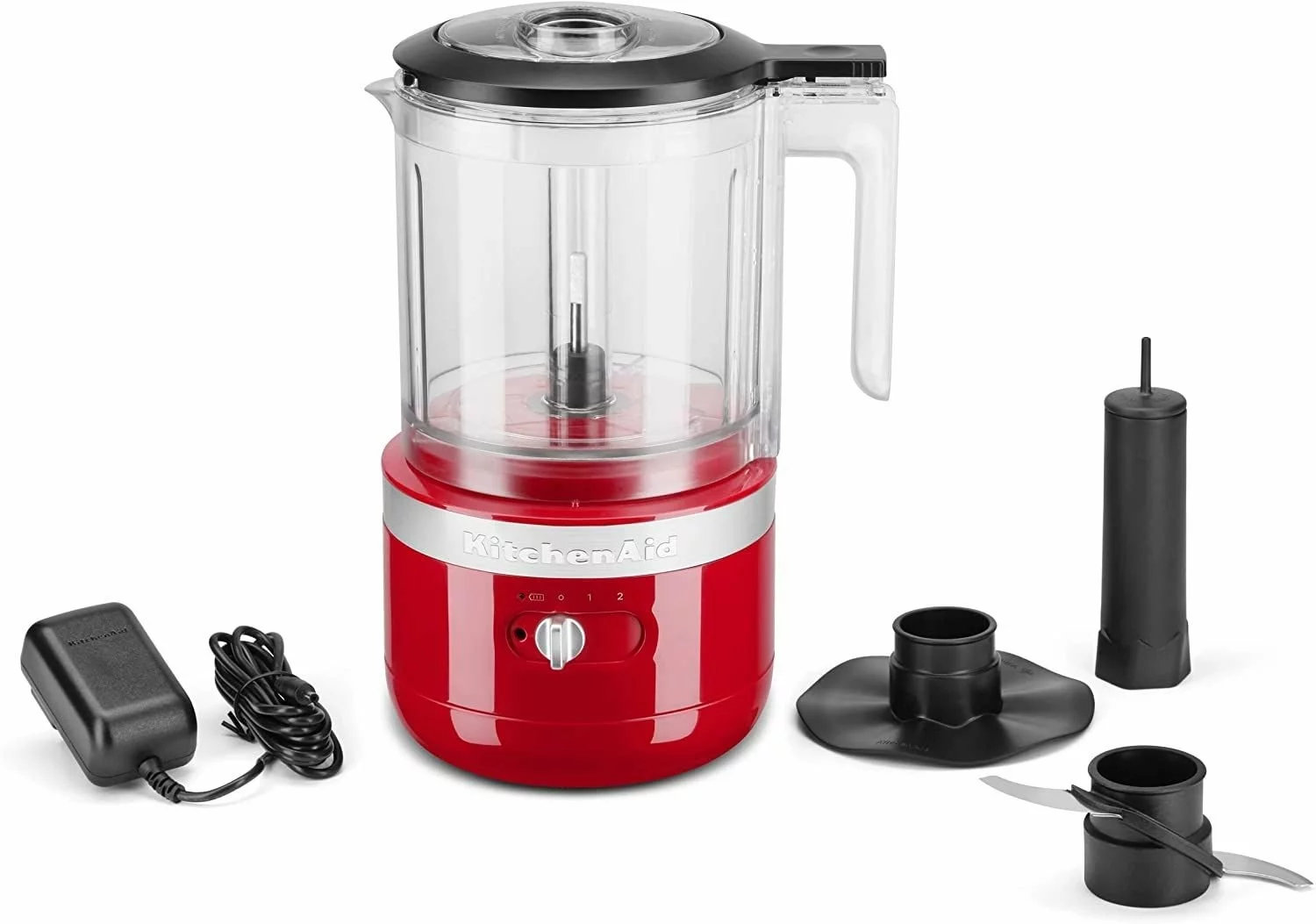 KitchenAid 5-Cup Cordless Food Chopper | Passion Red - Image 2