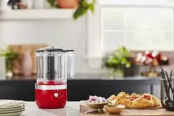 KitchenAid 5-Cup Cordless Food Chopper | Passion Red -Frying, Grilling & Cooking Shop kfcb519pa kitchenaid cordless food chopper passion red