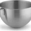 KitchenAid Commercial 5-Quart Stainless Steel Bowl W/J Hook Handle | Fits 7-Quart & 8-Quart KitchenAid Bowl-Lift Stand Mixers -Frying, Grilling & Cooking Shop kitchenaid 5 quart commercial stand mixer bowl ksmc5qbowl compressed