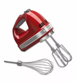 KitchenAid 7-Speed Hand Mixers | Multiple Colors Available -Frying, Grilling & Cooking Shop kitchenaid 7 speed hand mixer in empire red khm7210er 3