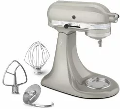 KitchenAid 5-Quart Artisan Design Series Tilt-Head Stand Mixer | Sugar Pearl Silver 9 KitchenAid 5-Quart Artisan Design Series Tilt-Head Stand Mixer | Sugar Pearl Silver -Frying, Grilling & Cooking Shop kitchenaid mixer sugar pearl silver ksm155gbsr popup