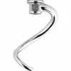 KitchenAid Commercial Spiral Dough Hook - Stainless Steel | Fits 7-Quart & 8-Quart KitchenAid Bowl-Lift Stand Mixers -Frying, Grilling & Cooking Shop kitchenaid stainless steel dough hook ksmc7qdh
