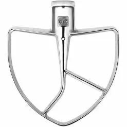 KitchenAid 7-Quart Stainless Steel Bowl + Stand Mixer Stainless Steel Accessory Pack | Fits 7-Quart KitchenAid Bowl-Lift Stand Mixers -Frying, Grilling & Cooking Shop kitchenaid stainless steel flat beater ksmc7qfb 3 compressed 4
