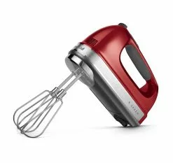 KitchenAid 9-Speed Hand Mixer | Candy Apple Red
