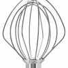KitchenAid Stainless Steel Wire Whip | Fits 4.5-Quart & 5-Quart KitchenAid Artisan Tilt-Head Stand Mixers -Frying, Grilling & Cooking Shop kitchenaid stand mixer stainless steel ksm5thwwss
