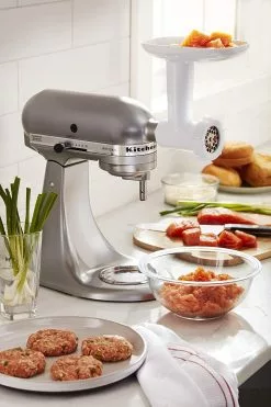 KitchenAid Food Grinder Attachment 11 KitchenAid Food Grinder Attachment -Frying, Grilling & Cooking Shop kitchenaid white food grinder attachment efficient results