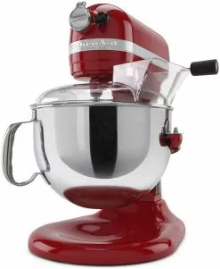 KitchenAid 6-Quart Pro 600 Bowl-Lift Stand Mixer | Empire Red -Frying, Grilling & Cooking Shop kp26m1xer kitchenaid mixer popup