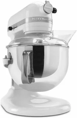 KitchenAid 6-Quart Pro 600 Bowl-Lift Stand Mixer | White -Frying, Grilling & Cooking Shop kp26m1xwh popup