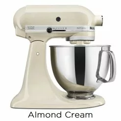 KitchenAid 5-Quart Artisan Tilt-Head Stand Mixers | Multiple Colors Available -Frying, Grilling & Cooking Shop ksm150psac almond cream