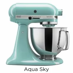 KitchenAid 5-Quart Artisan Tilt-Head Stand Mixers | Multiple Colors Available -Frying, Grilling & Cooking Shop ksm150psaq aqua sky