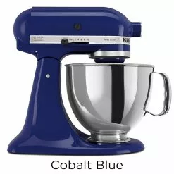 KitchenAid 5-Quart Artisan Tilt-Head Stand Mixers | Multiple Colors Available -Frying, Grilling & Cooking Shop ksm150psbu cobalt blue