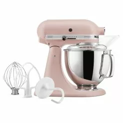 KitchenAid 5-Quart Artisan Tilt-Head Stand Mixer | Feather Pink -Frying, Grilling & Cooking Shop ksm150psft acc