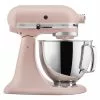 KitchenAid 5-Quart Artisan Tilt-Head Stand Mixer | Feather Pink -Frying, Grilling & Cooking Shop ksm150psft main