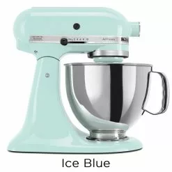 KitchenAid 5-Quart Artisan Tilt-Head Stand Mixers | Multiple Colors Available -Frying, Grilling & Cooking Shop ksm150psic ice blue