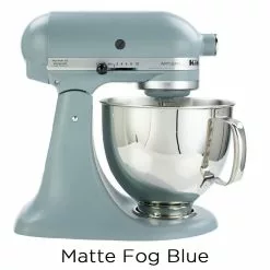 KitchenAid 5-Quart Artisan Tilt-Head Stand Mixers | Multiple Colors Available -Frying, Grilling & Cooking Shop ksm150psmf matte fog blue 1