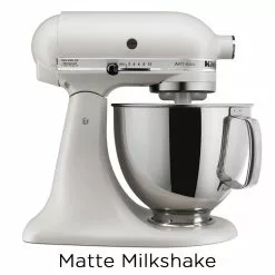 KitchenAid 5-Quart Artisan Tilt-Head Stand Mixers | Multiple Colors Available -Frying, Grilling & Cooking Shop ksm150psmh matte milkshake