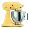 KitchenAid 5-Quart Artisan Tilt-Head Stand Mixer | Majestic Yellow -Frying, Grilling & Cooking Shop ksm150psmy majestic yellow cs
