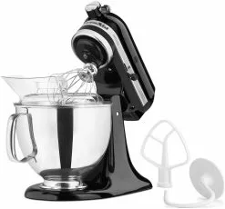KitchenAid 5-Quart Artisan Tilt-Head Stand Mixer | Onyx Black 13 KitchenAid 5-Quart Artisan Tilt-Head Stand Mixer | Onyx Black -Frying, Grilling & Cooking Shop ksm150psob kitchenaid artisan mixer onyx black popup
