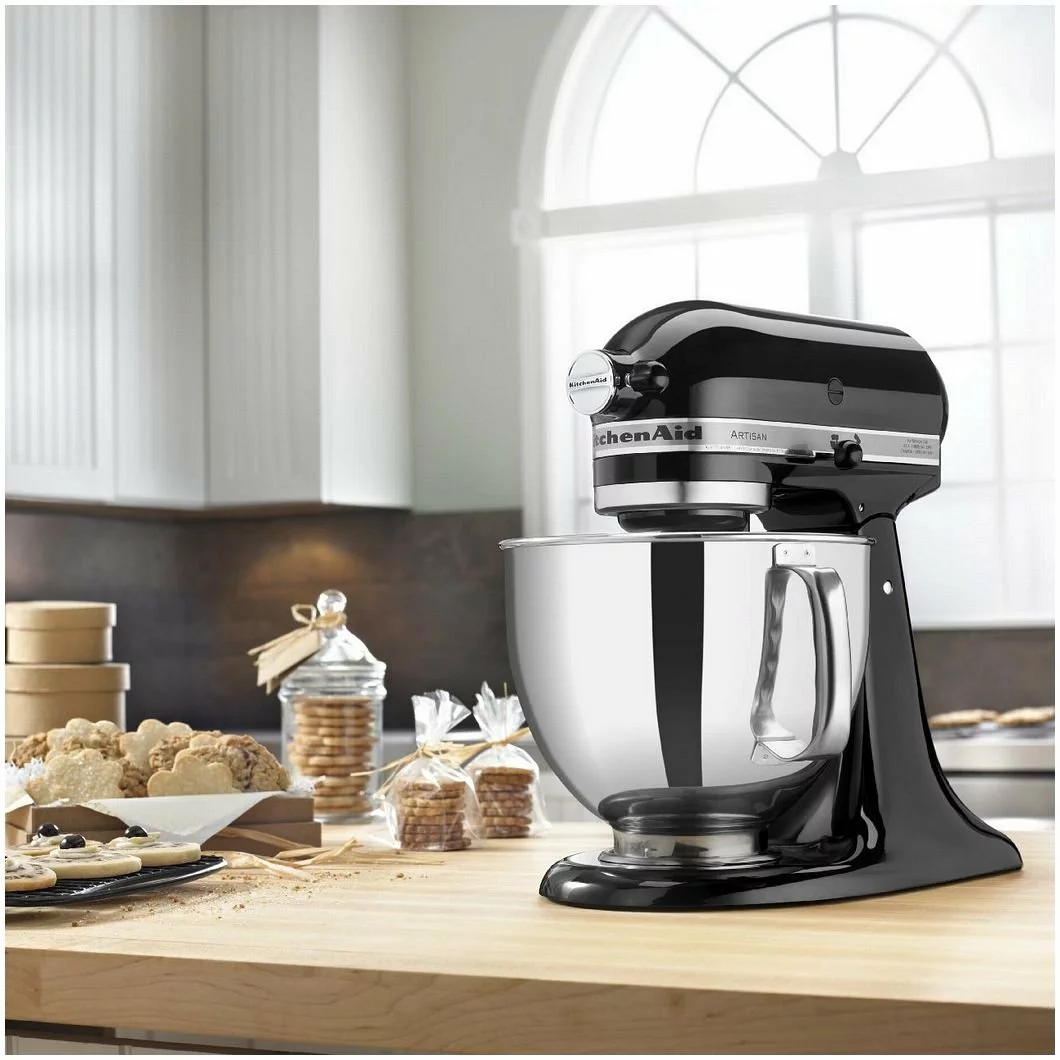 KitchenAid 5-Quart Artisan Tilt-Head Stand Mixer | Onyx Black 6 KitchenAid 5-Quart Artisan Tilt-Head Stand Mixer | Onyx Black - Image 4