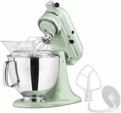 KitchenAid 5-Quart Artisan Tilt-Head Stand Mixer | Pistachio Green 8 KitchenAid 5-Quart Artisan Tilt-Head Stand Mixer | Pistachio Green -Frying, Grilling & Cooking Shop ksm150pspt artisan mixer popup