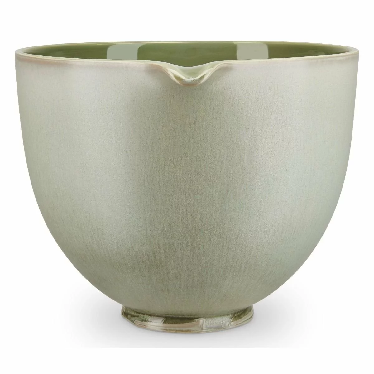 KitchenAid 5-Quart Sage Leaf Patterned Ceramic Bowl | Fits 4.5-Quart & 5-Quart KitchenAid Tilt-Head Stand Mixers 4 KitchenAid 5-Quart Sage Leaf Patterned Ceramic Bowl | Fits 4.5-Quart & 5-Quart KitchenAid Tilt-Head Stand Mixers - Image 2