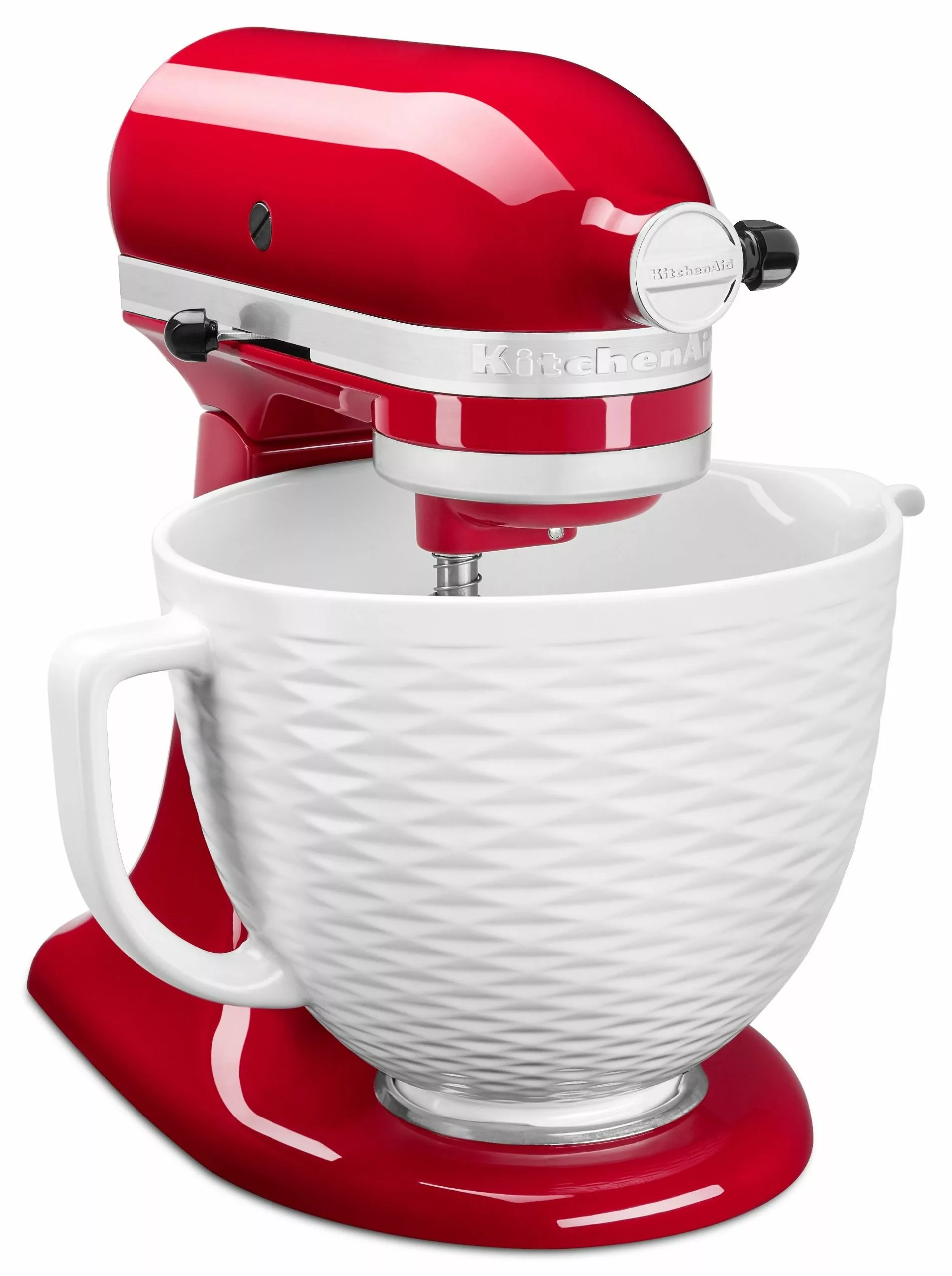 KitchenAid 5-Quart White Chocolate Textured Ceramic Bowl | Fits 4.5-Quart & 5-Quart KitchenAid Tilt-Head Stand Mixers 4 KitchenAid 5-Quart White Chocolate Textured Ceramic Bowl | Fits 4.5-Quart & 5-Quart KitchenAid Tilt-Head Stand Mixers - Image 2