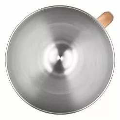 KitchenAid 5-Quart Radiant Copper Stainless Steel Metallic Bowl + Flex Edge Beater | Fits 4.5-Quart & 5-Quart KitchenAid Tilt-Head Stand Mixers -Frying, Grilling & Cooking Shop ksm5ssbrc 2 1