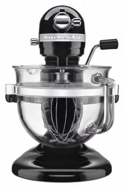 KitchenAid 6-Quart Pro 6500 Design Series Bowl-Lift Stand Mixer | Onyx Black -Frying, Grilling & Cooking Shop ksm6521xob kitchenaid pro6500 stand mixer