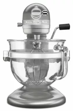 KitchenAid 6-Quart Pro 6500 Design Series Bowl-Lift Stand Mixer | Sugar Pearl Silver -Frying, Grilling & Cooking Shop ksm6521xsr kitchenaid mixer 6qt pro6500